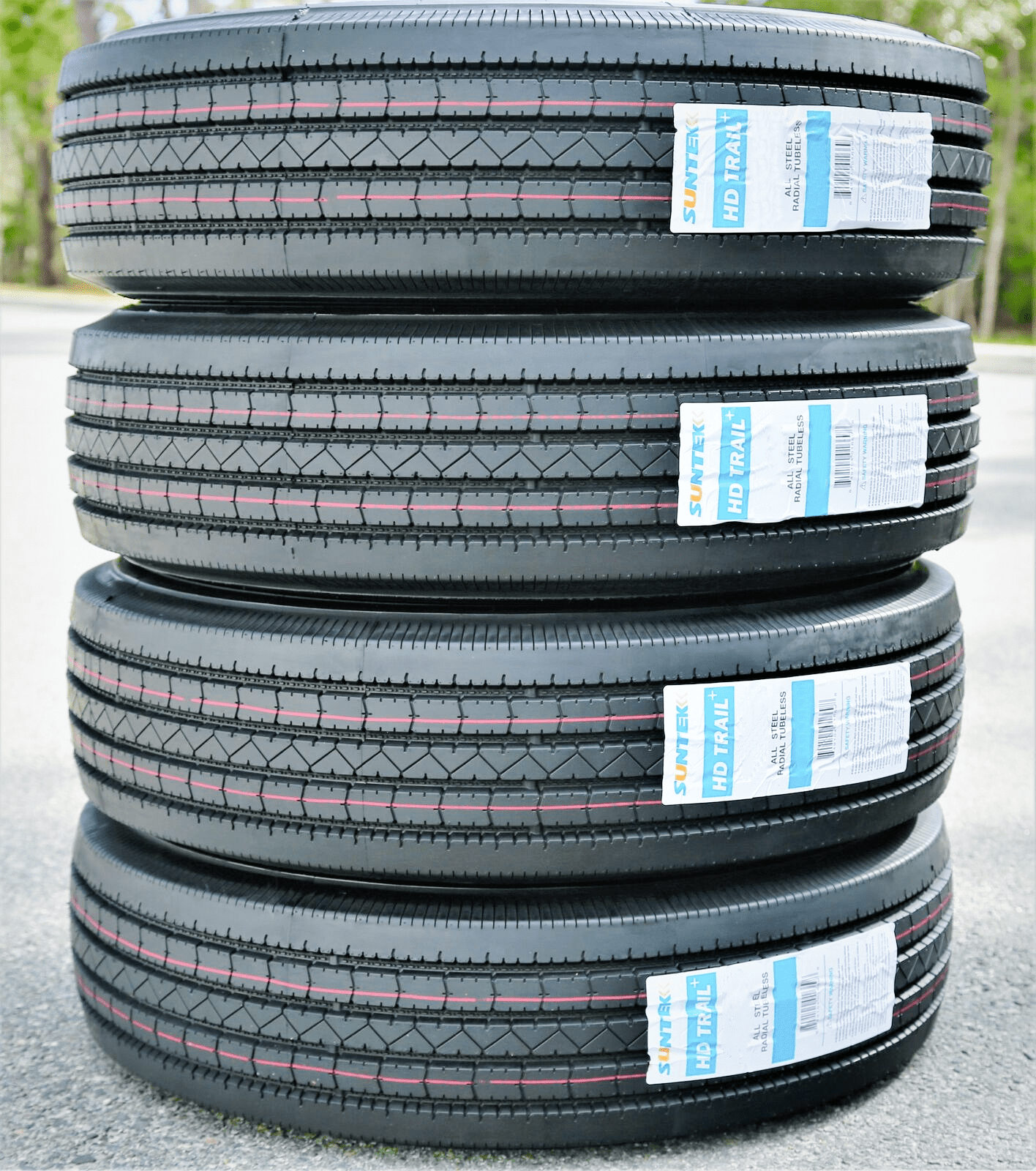 Suntek HD Trail + ST 235/80R16 Load G 14 Ply Trailer Tire