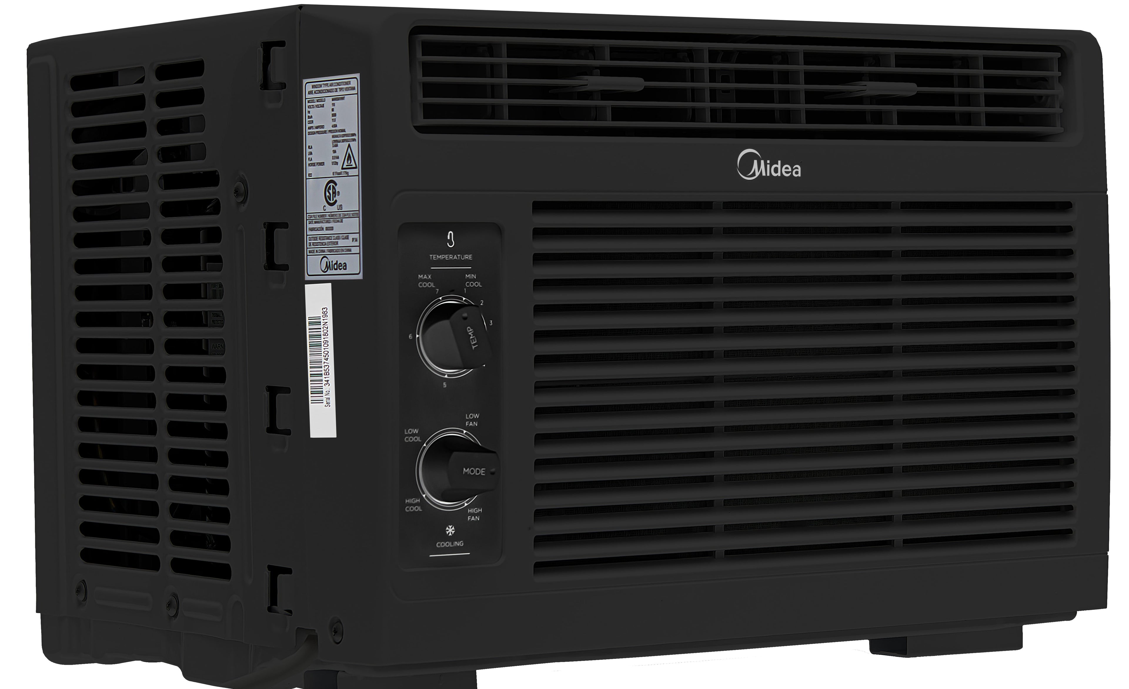 Midea 5,000 BTU 115V Mechanical Window Air Conditioner, MAW05M1WWT