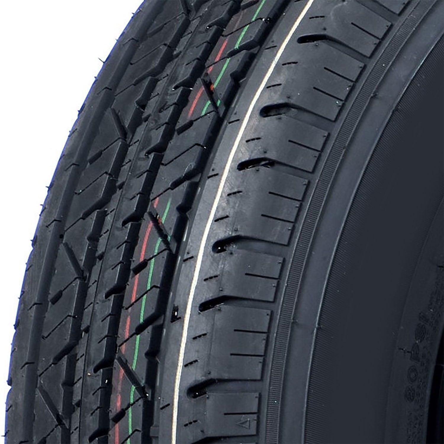 Travelstar HF288 ST205/75R15 107/102M D Trailer Tire - ST 205/75/15 (Tire Only)