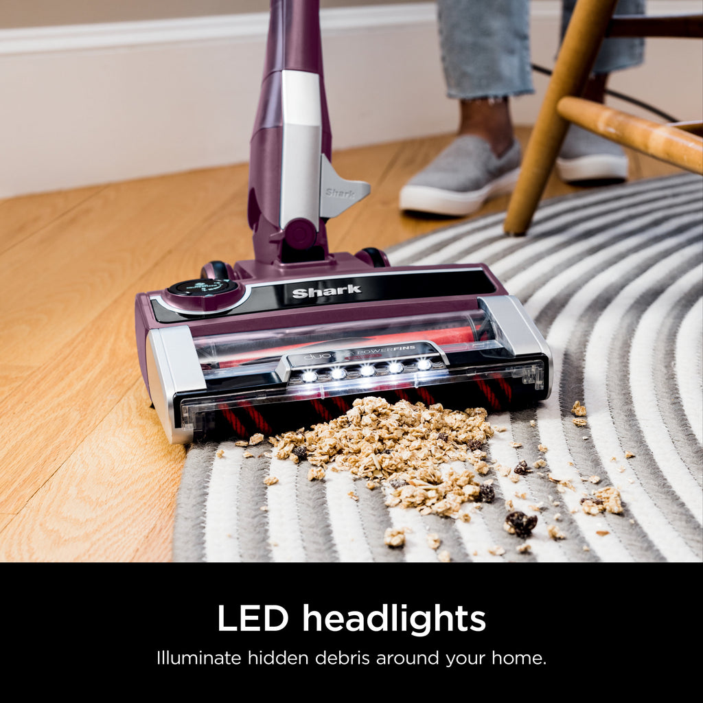 Shark Stratos™ UltraLight™ Corded Stick Vacuum with DuoClean® PowerFins™ HairPro™, Self-Cleaning Brushroll, and Odor Neutralizer Technology, HZ3000
