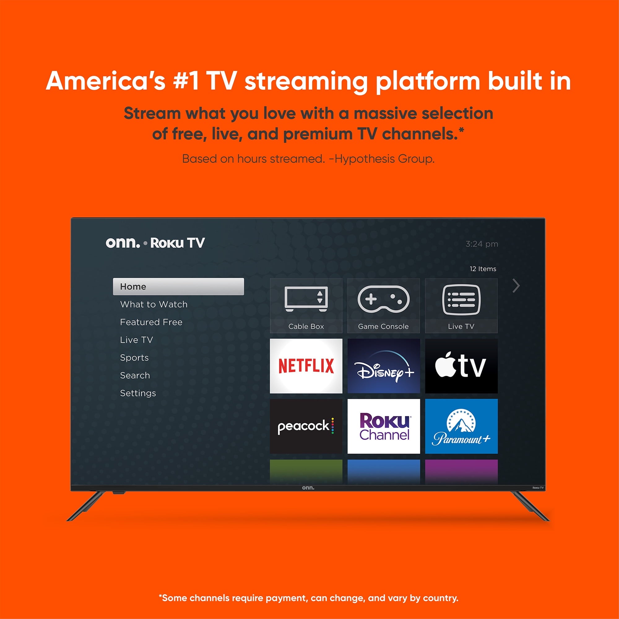 onn. 32” Class HD (720P) LED Roku Smart Television (100012589)