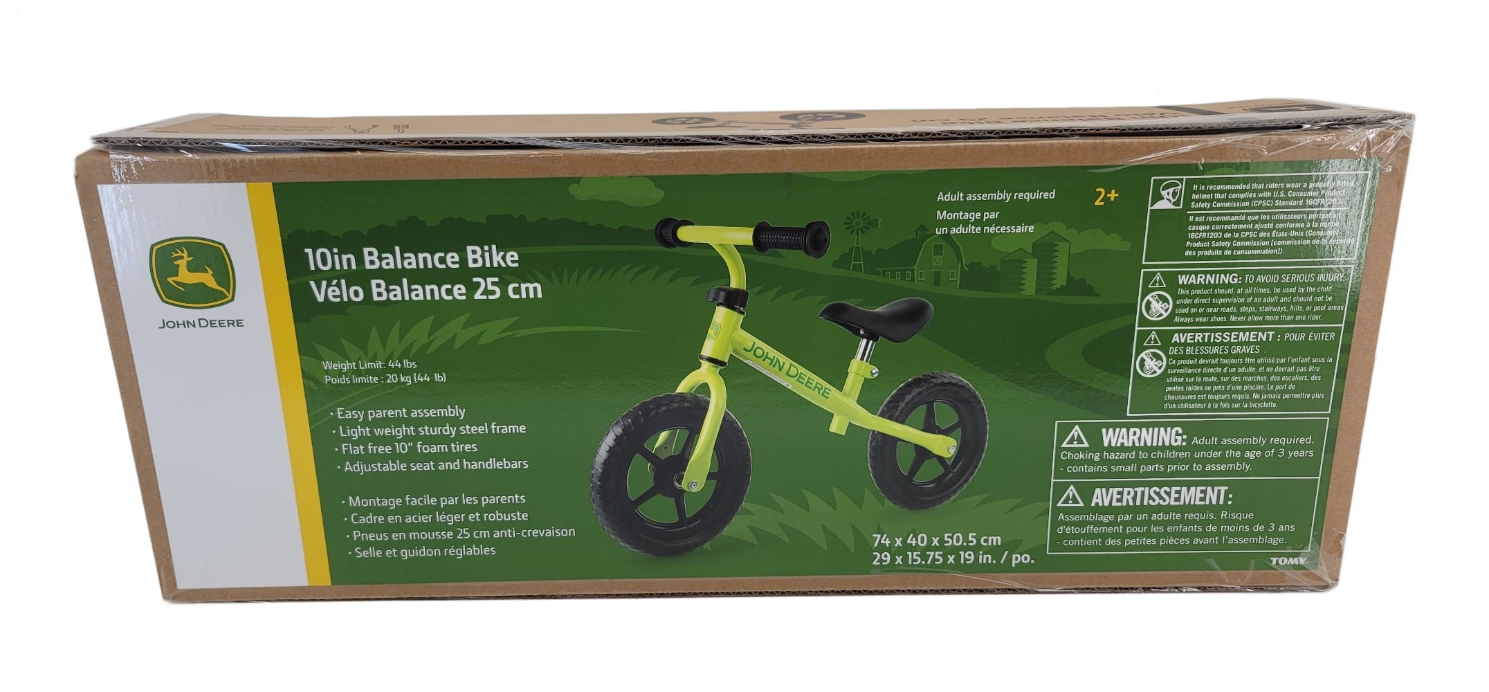 John Deere 10" Balance Bike - LP79413