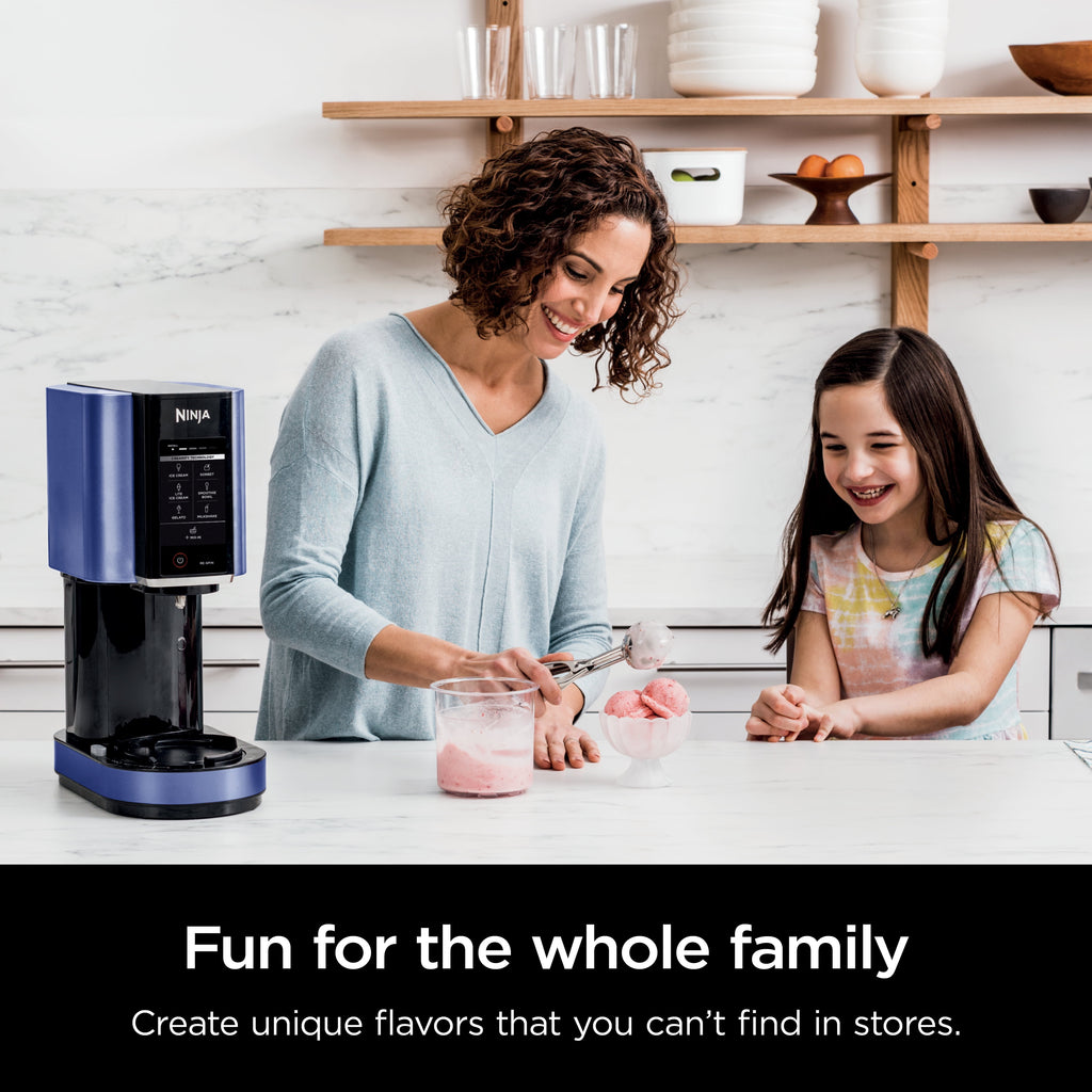 Ninja™ CREAMi™, Ice Cream Maker, 7 One-Touch Programs, Blue - NC301NV
