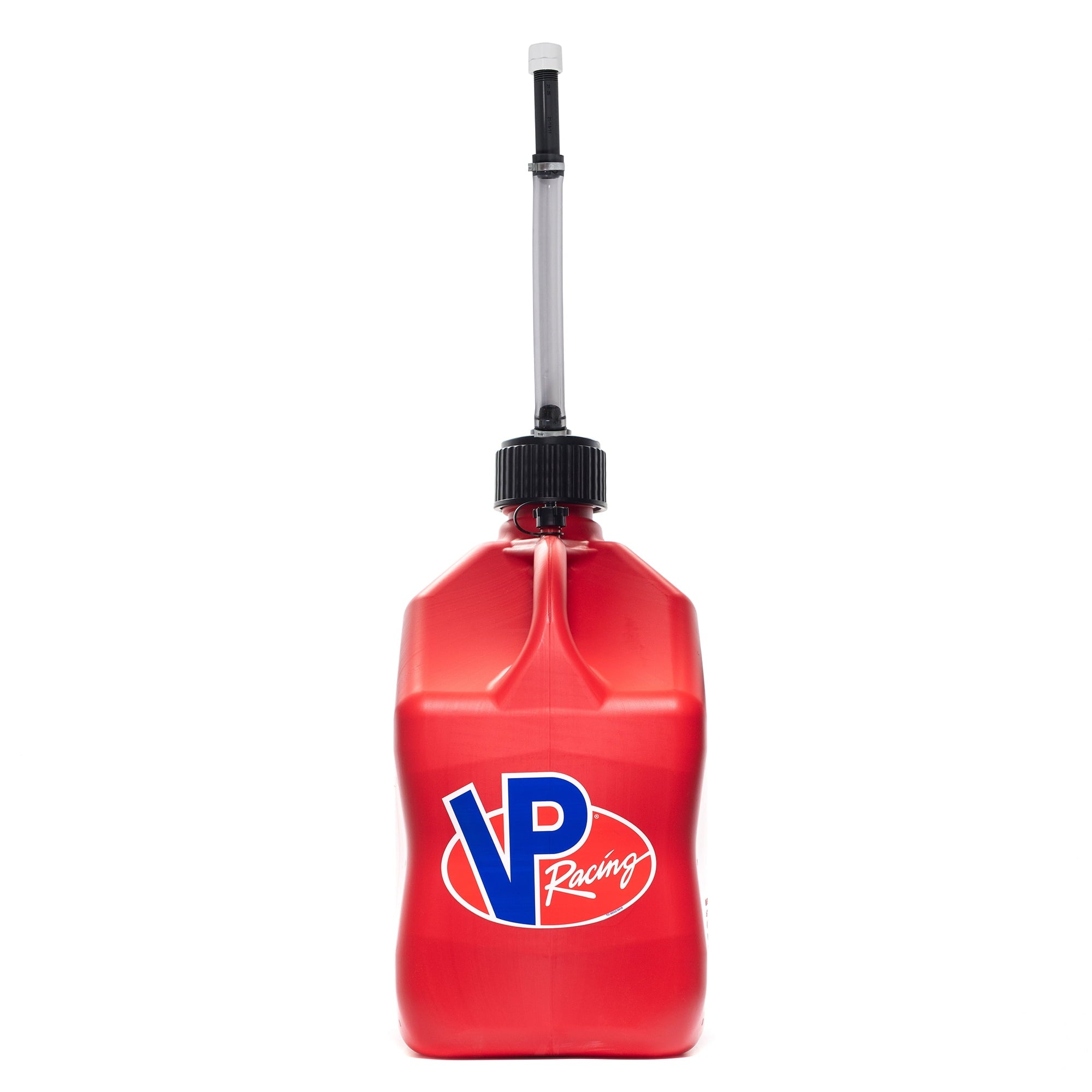 VP Racing 5.5 Gal Motorsport Racing Liquid Jug Can Container & 14 In Hose