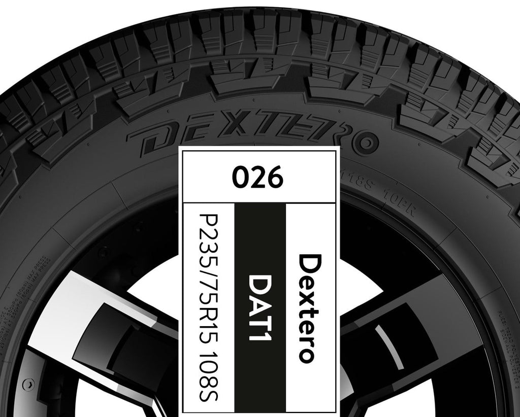 Dextero All Terrain DAT1 P235/75R15 108S Fits: 1995-99 Chevrolet Tahoe LT, 1999 Chevrolet Silverado 1500 Base
