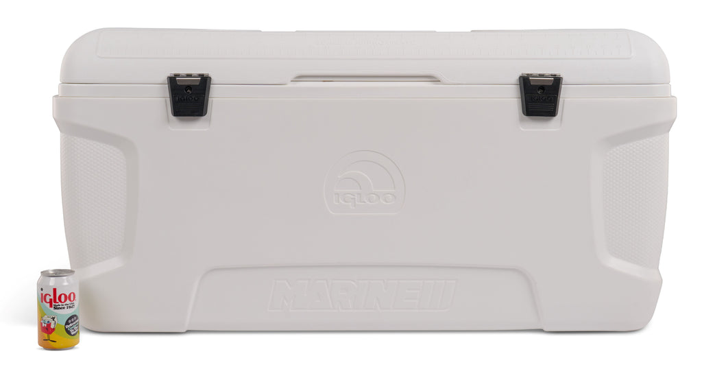Igloo 150 QT Latitude Marine Hard Side Cooler, White (41"x18"x20")