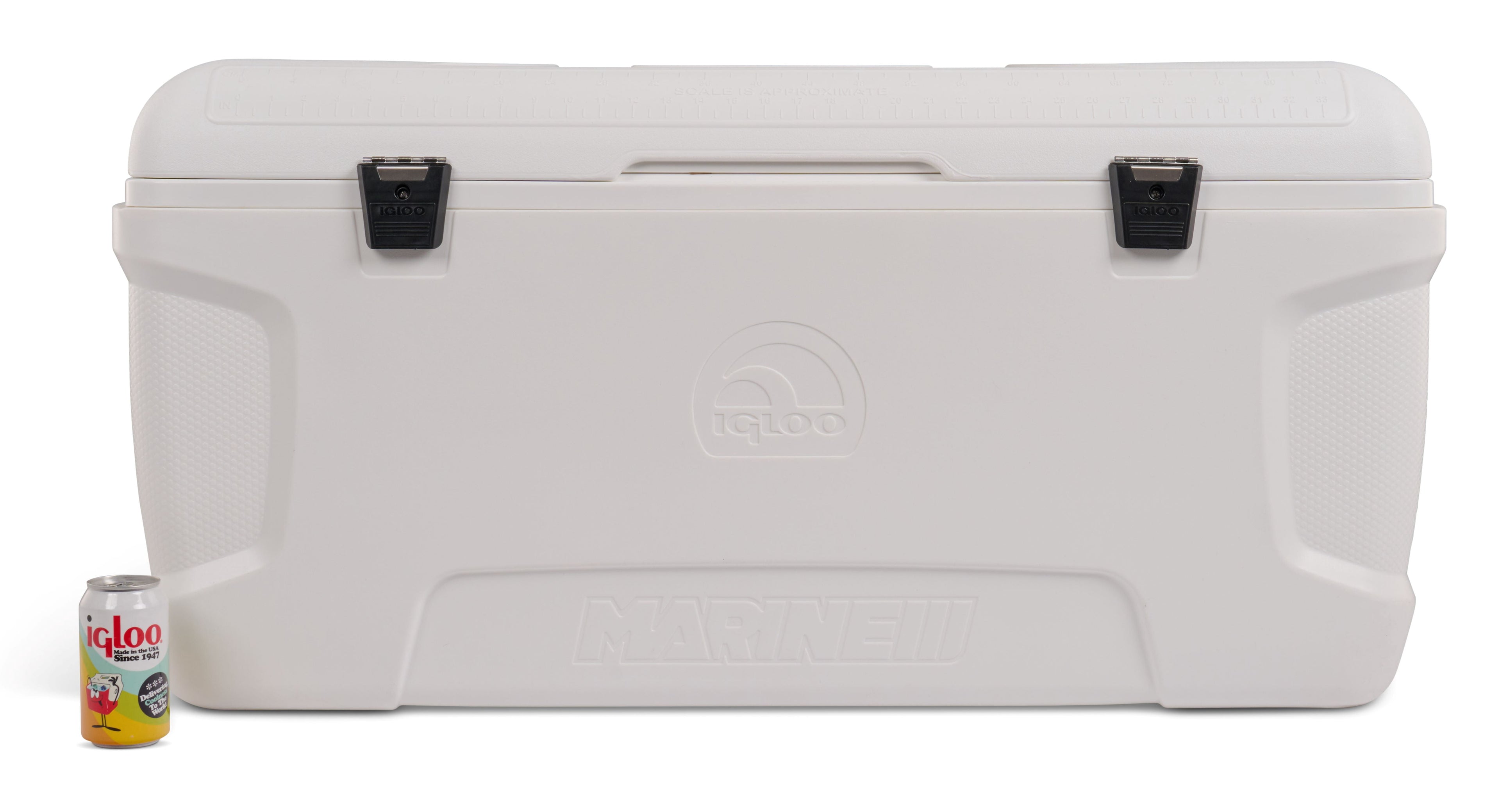 Igloo 150 QT Latitude Marine Hard Side Cooler, White (41"x18"x20")