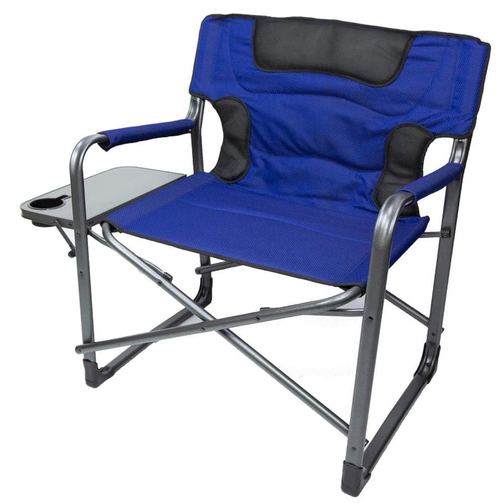 Ozark Trail Camping Director Chair XXL, Red, Adult, 10lbs