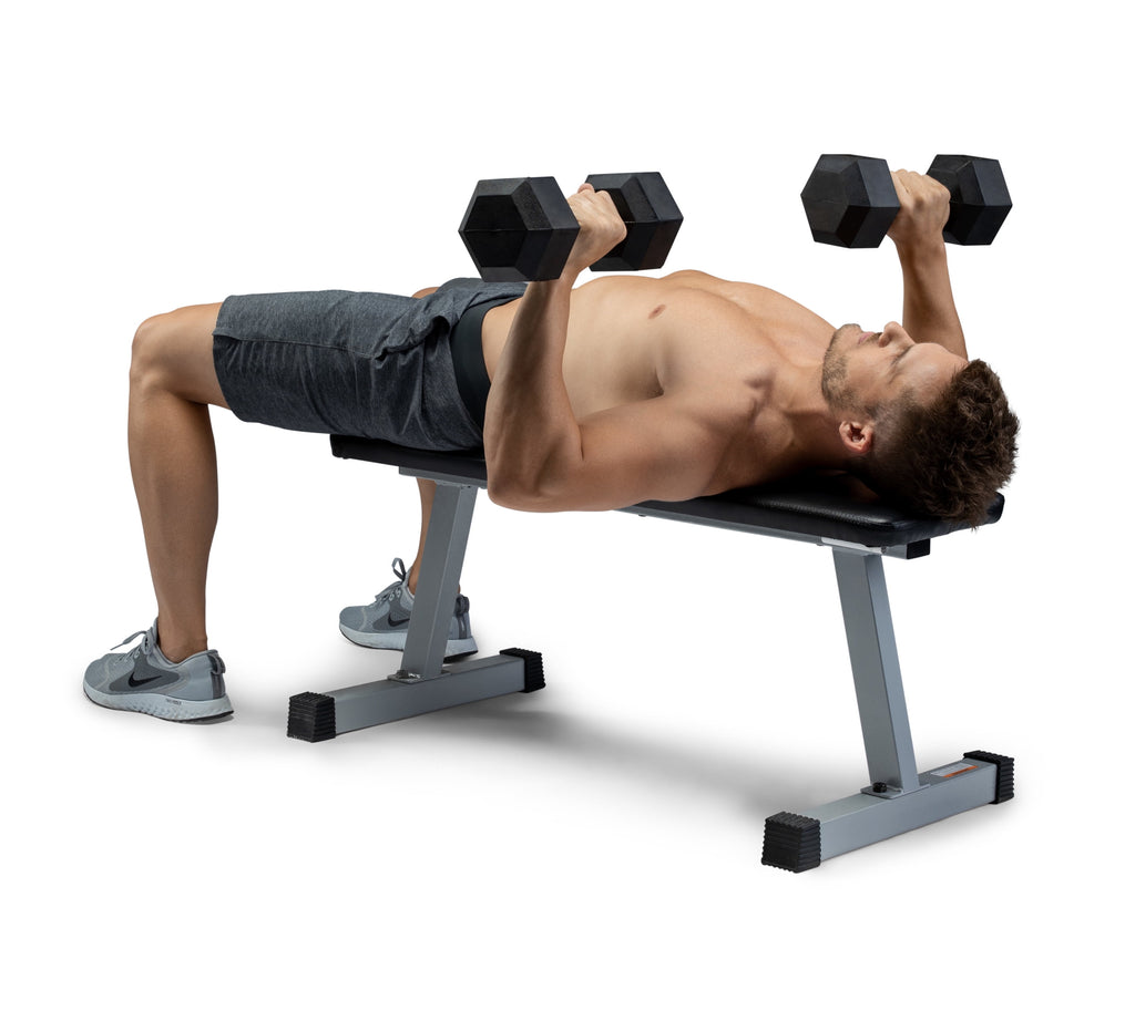 Weider, 25lb Rubber Hex Dumbbell, Single