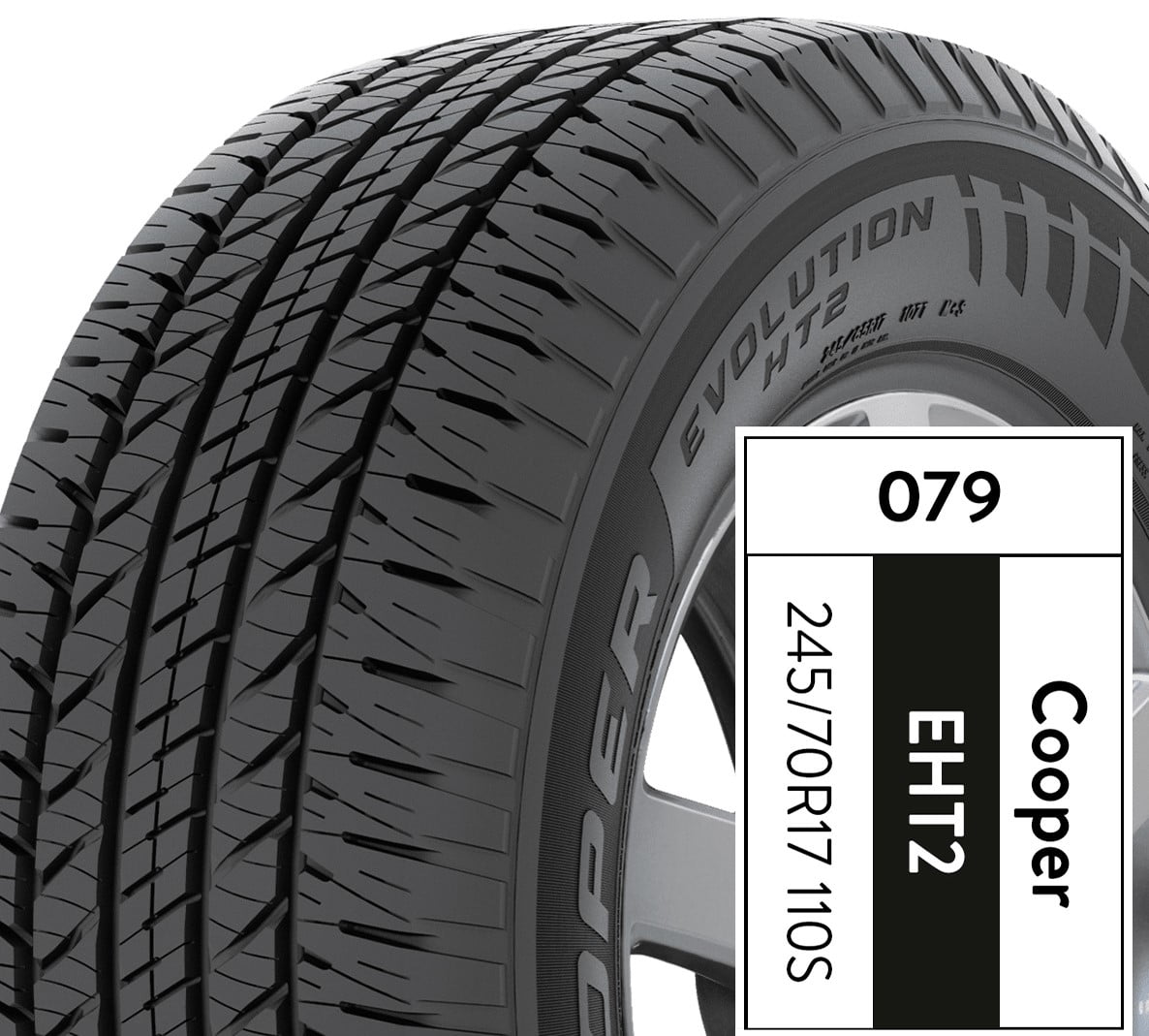 Cooper Evolution HT2 245/70R17 110S All-Season Tire