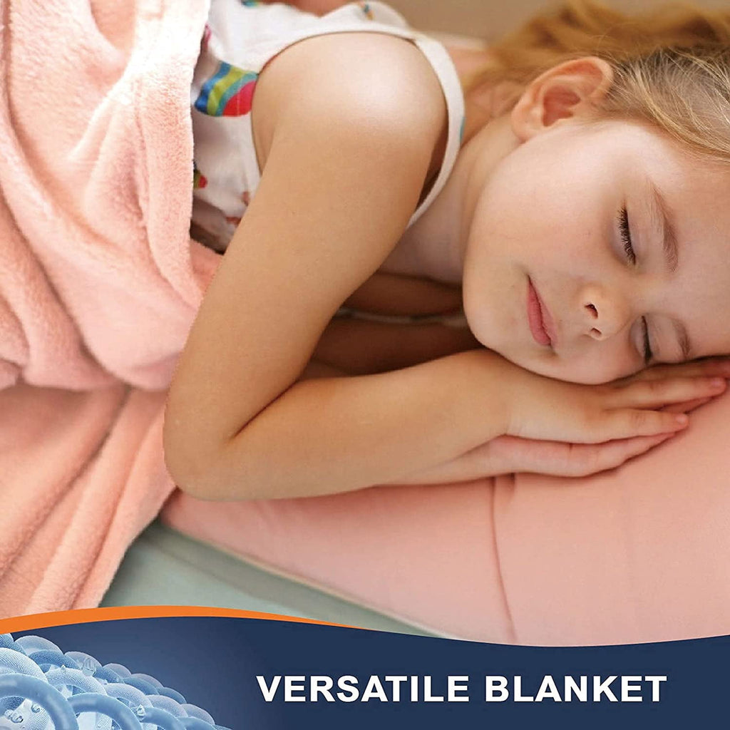 Walensee Ultra Soft Microplush Fleece Throw Blanket, 50" x 60", Orange, Machine Washable