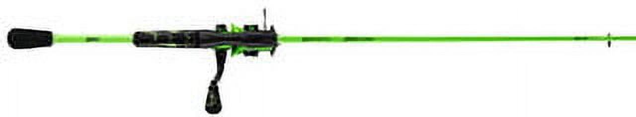 Lew's Xfinity Spinning Reel and Fishing Rod Combo, 6-Foot 6-Inch Rod, Green