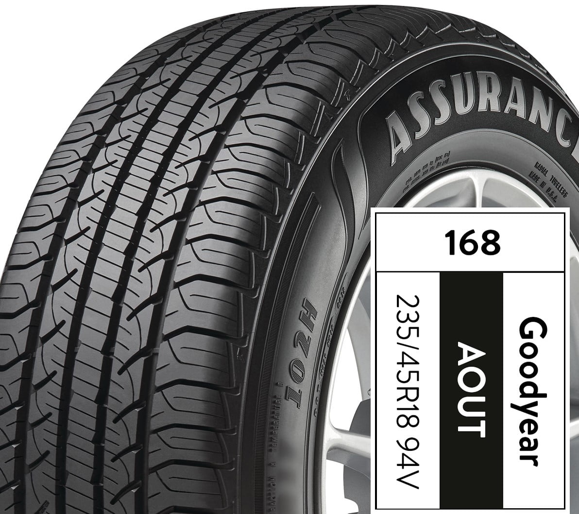 Goodyear Assurance Outlast 235/45R18 94V All-Season Tire