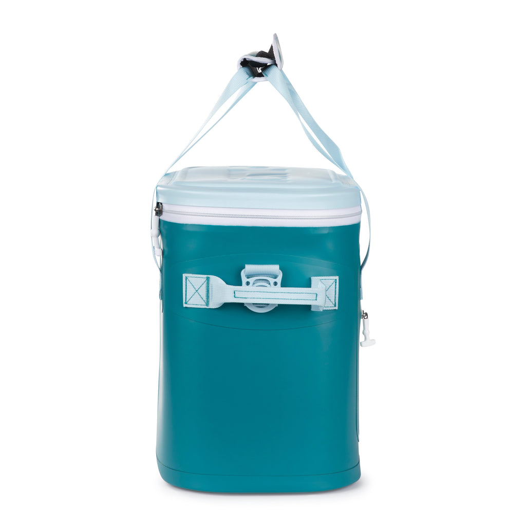 RTIC 20 Can Soft Pack Cooler, Leakproof Ice Chest Cooler with Waterproof Zipper, Blue/Grey