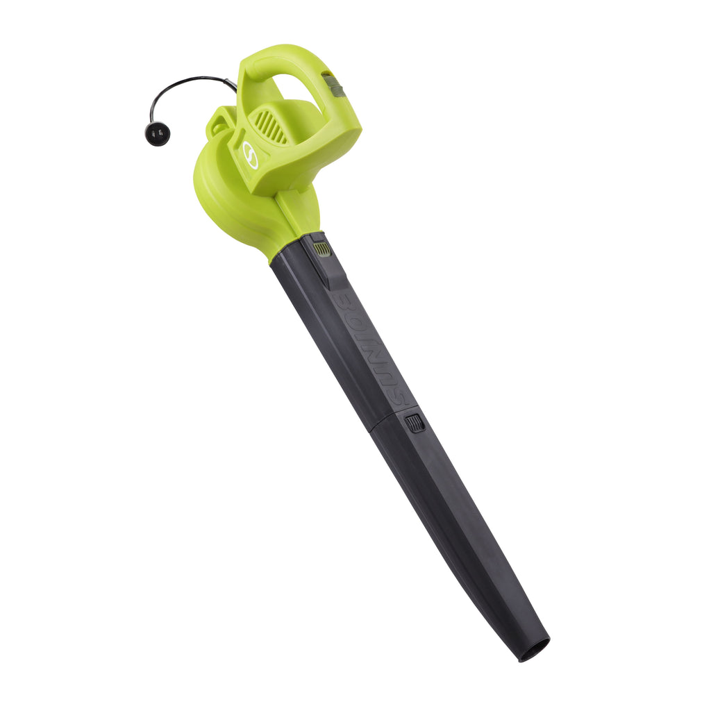 Sun Joe All-Purpose Electric Leaf Blower, 6-Amp, 155-mph, 260-CFM - Green