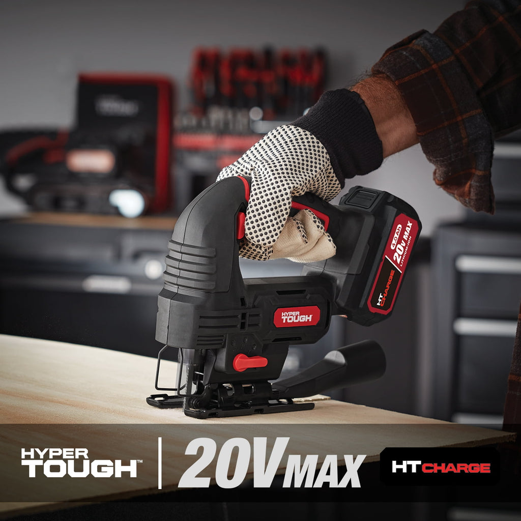 Hyper Tough 20V Max 4.0Ah Lithium-Ion Battery Pack, 8711.1, Provide Longer Runtime