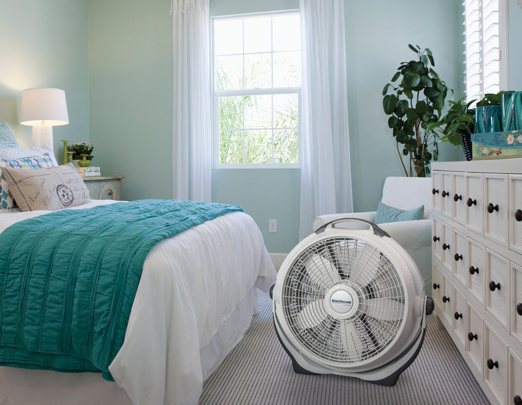 Lasko Wind Machine 20" Pivoting Floor Fan with 3 Speeds, 23" H, Gray, A20301, New