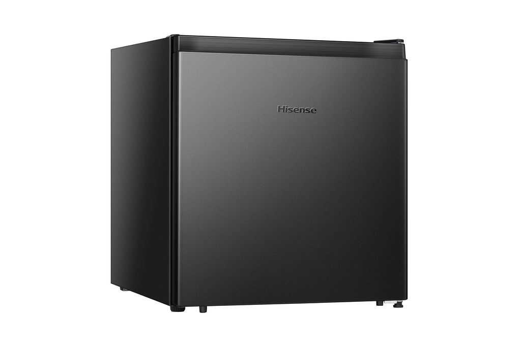 Hisense 1.6 Cu. ft. Single Door Mini Fridge, Black, 17.5" Width