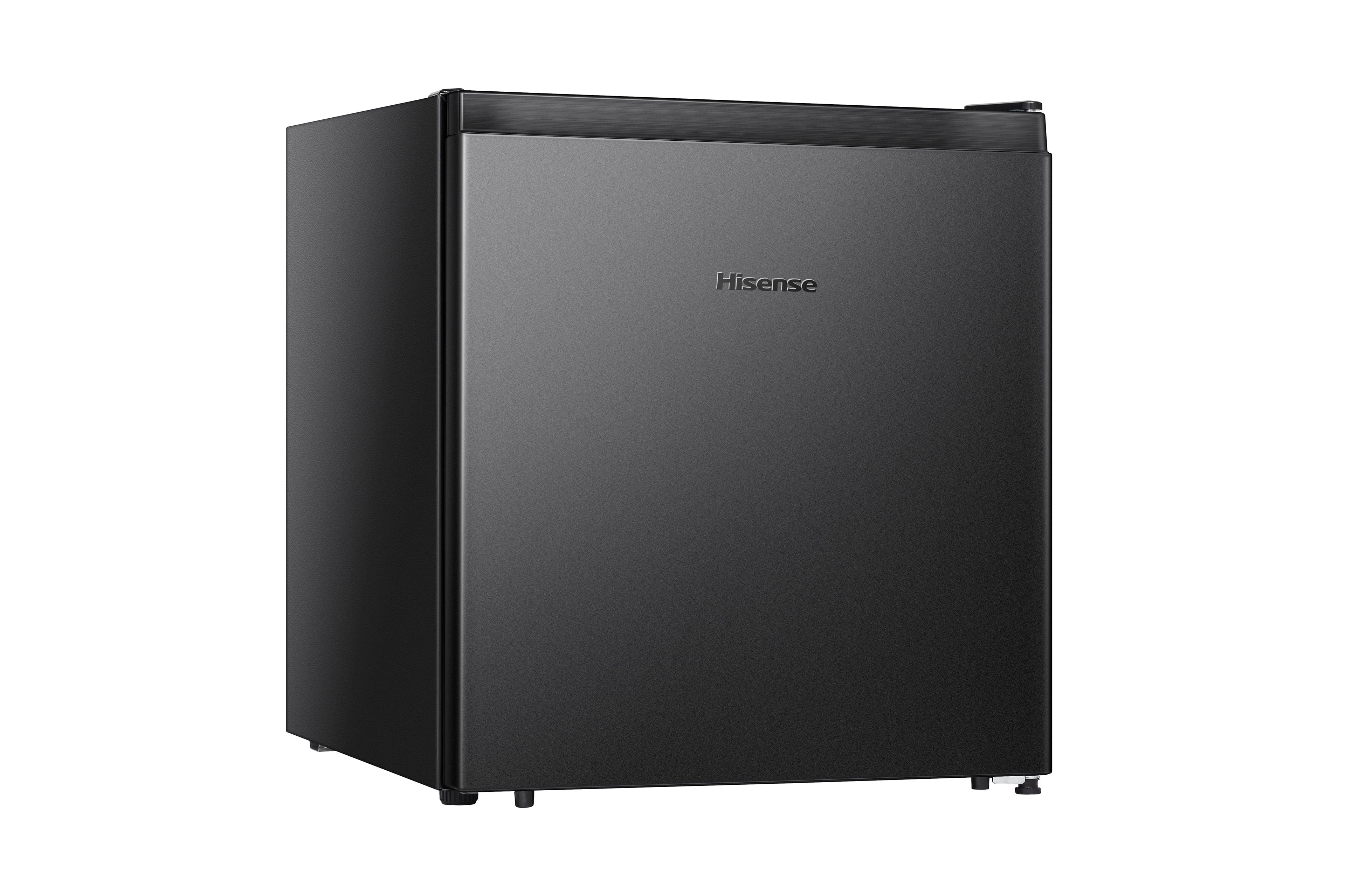 Hisense 1.6 Cu. ft. Single Door Mini Fridge, Black, 17.5" Width